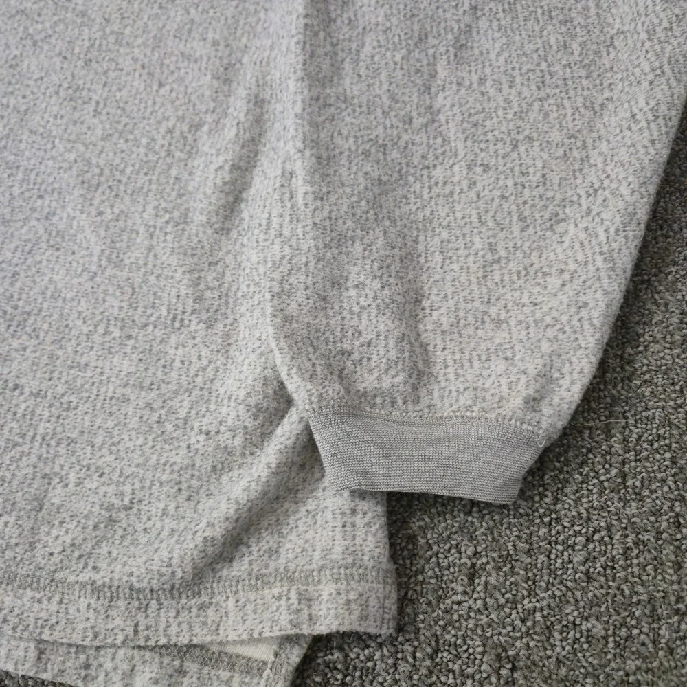 Vintage Indiana Hoosiers Sweatshirt Henley 90s Size 3XL Gray Pro Edge - Picture 5 of 6